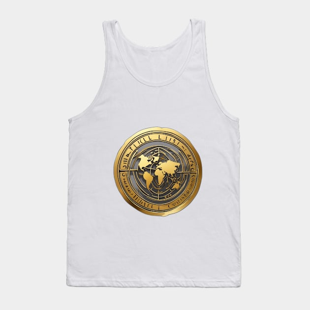 Global Elite Challenge Coin Design No. 853 Tank Top by cornelliusy